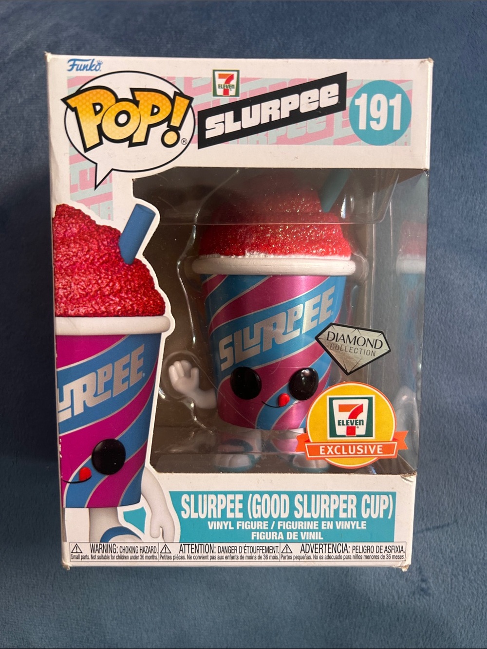 Funko Pop! Slurpee Diamond Collection Figure - Pink & Blue
